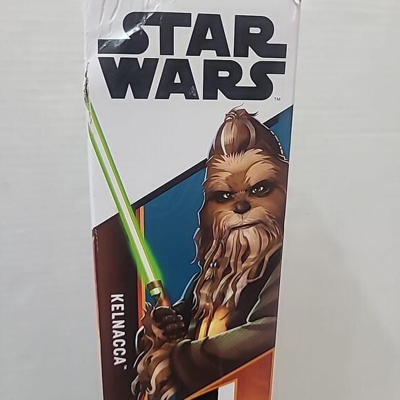 Star Wars ACOLYTE Jedi Wookie Kelnacca Electronic Lightsaber Forge Kybercore New - Picture 1 of 7